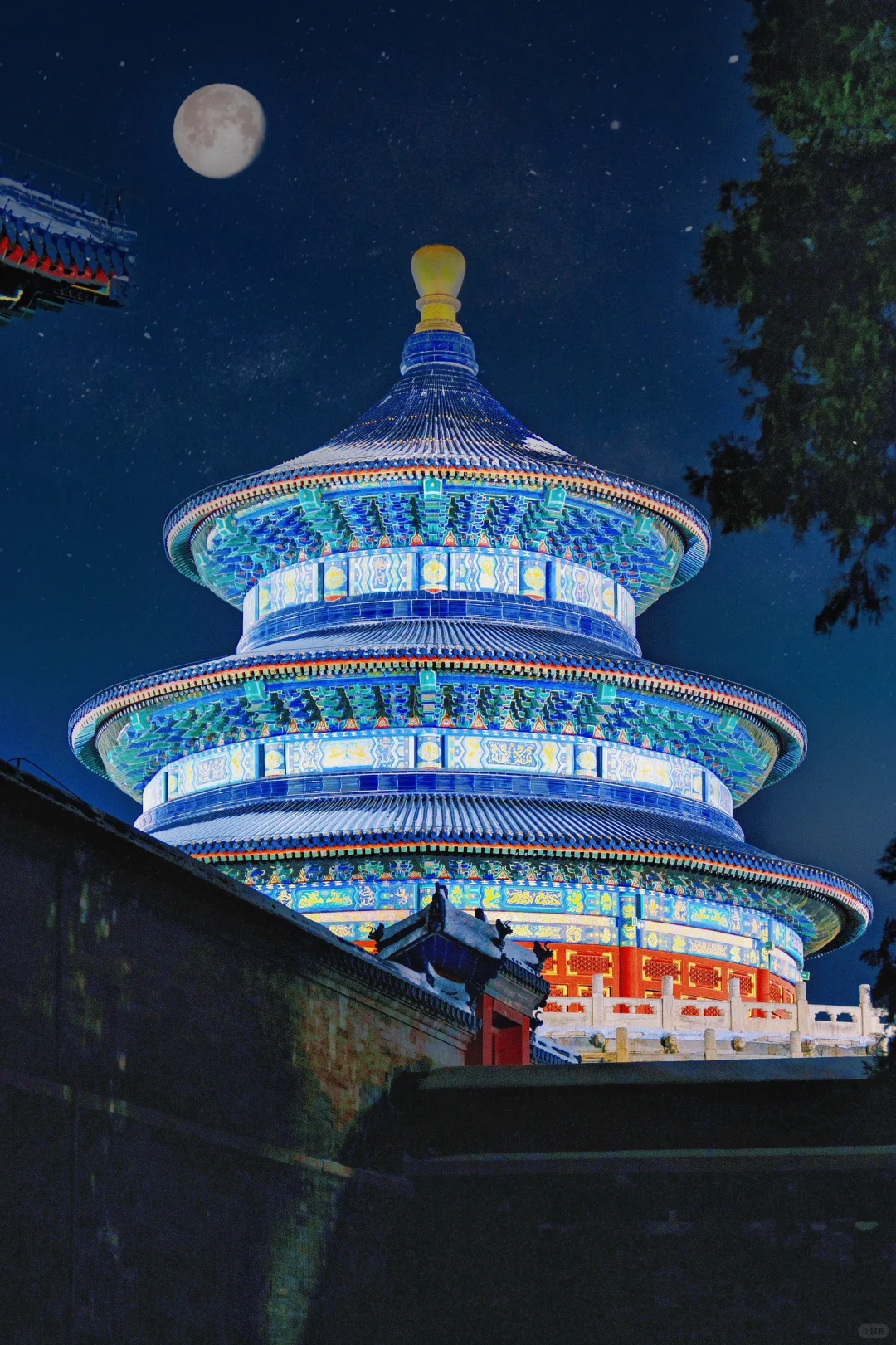 在北京一定要看一次天坛夜景！附拍照机位map