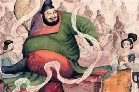 公元757年，安禄山在睡觉时，被阉人李猪儿用刀捅进了肚子。安禄山本想要起身拿刀反