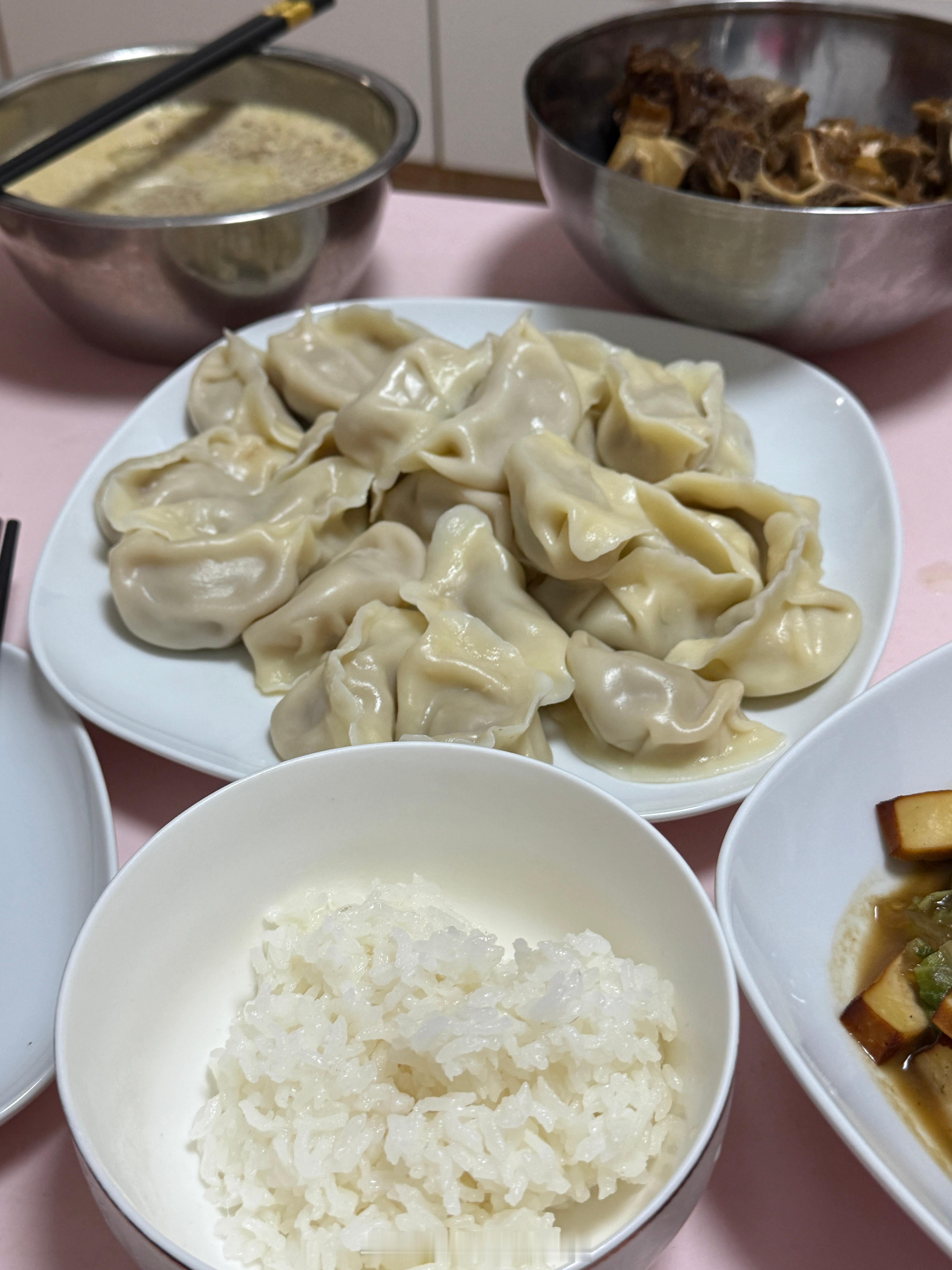 【纽北轻量化计划二周目48/50】【78.3/80KG】饺子➕米饭，碳水盛宴！哈