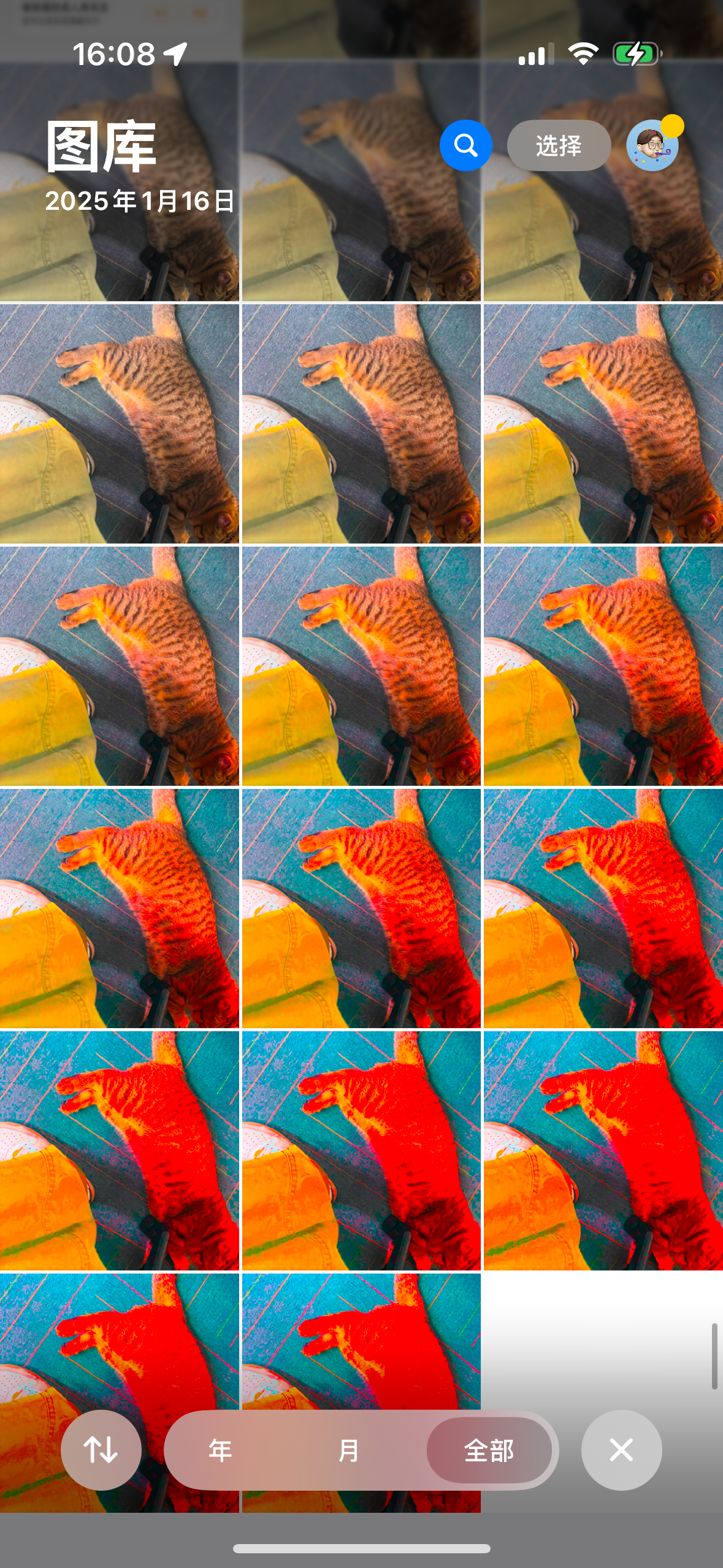 iOS18一直截图会越来越红   我前几天还试过，是真的会变红，也不知道是什么原