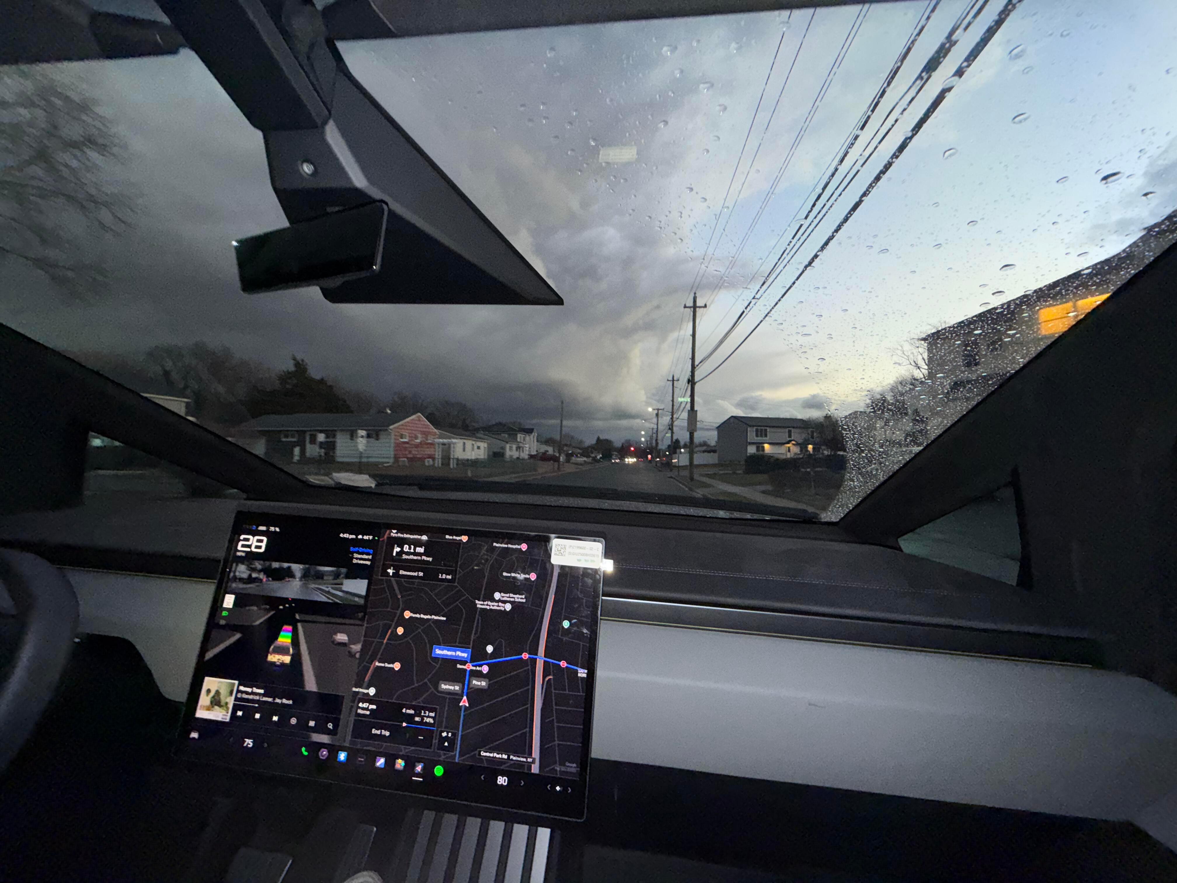 cybertruck真的好游戏视角！