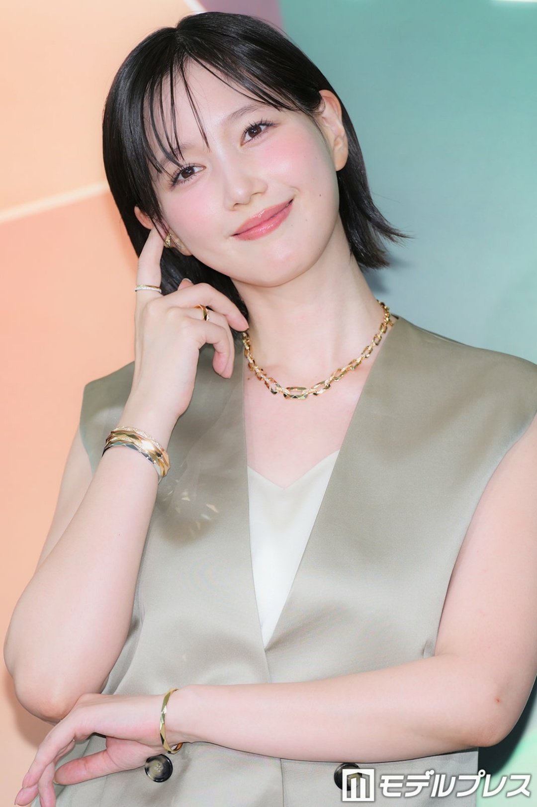 日娱新闻本田翼 本田翼于7月21日在东京举行的“劳伦斯·格拉夫 Signatur