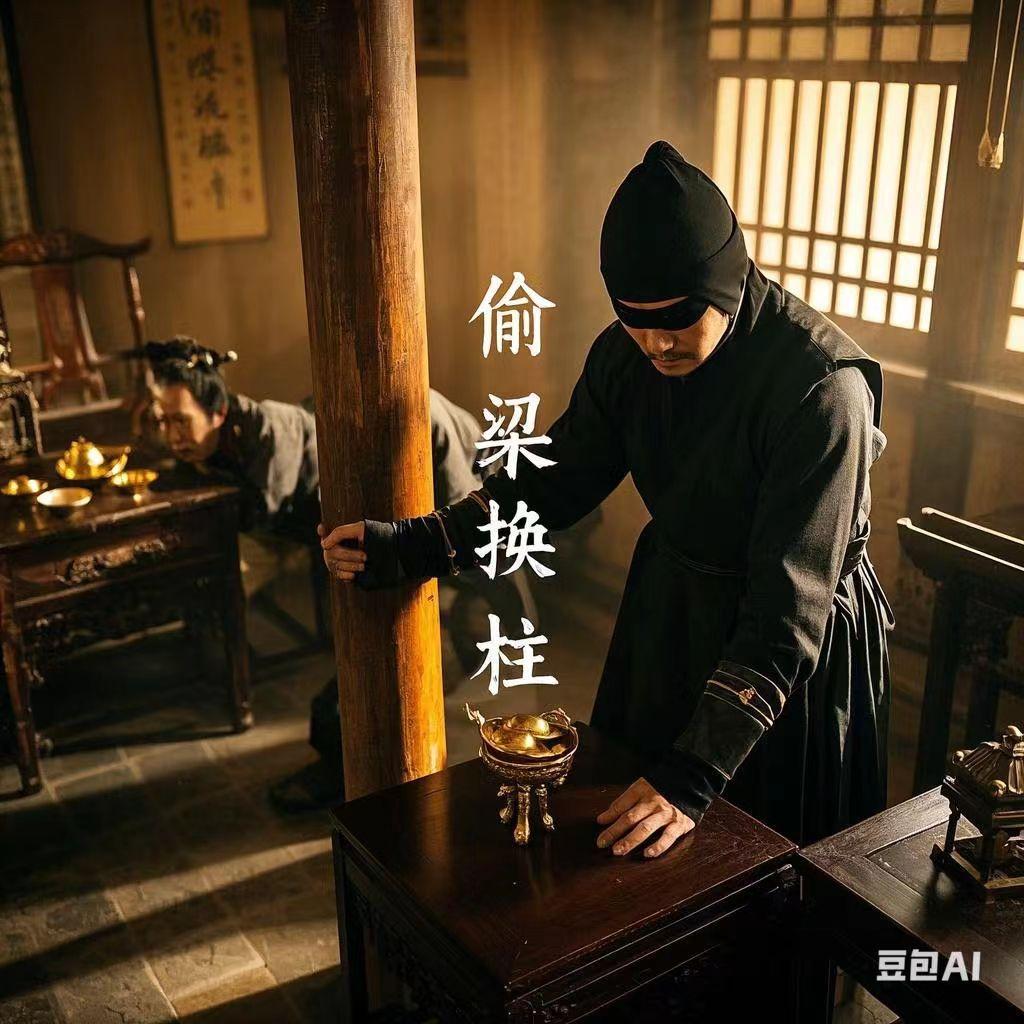 《三十六计》之第’二十五计：偷梁换柱
偷梁换柱是对待盟军友军之计。按理来说，盟军