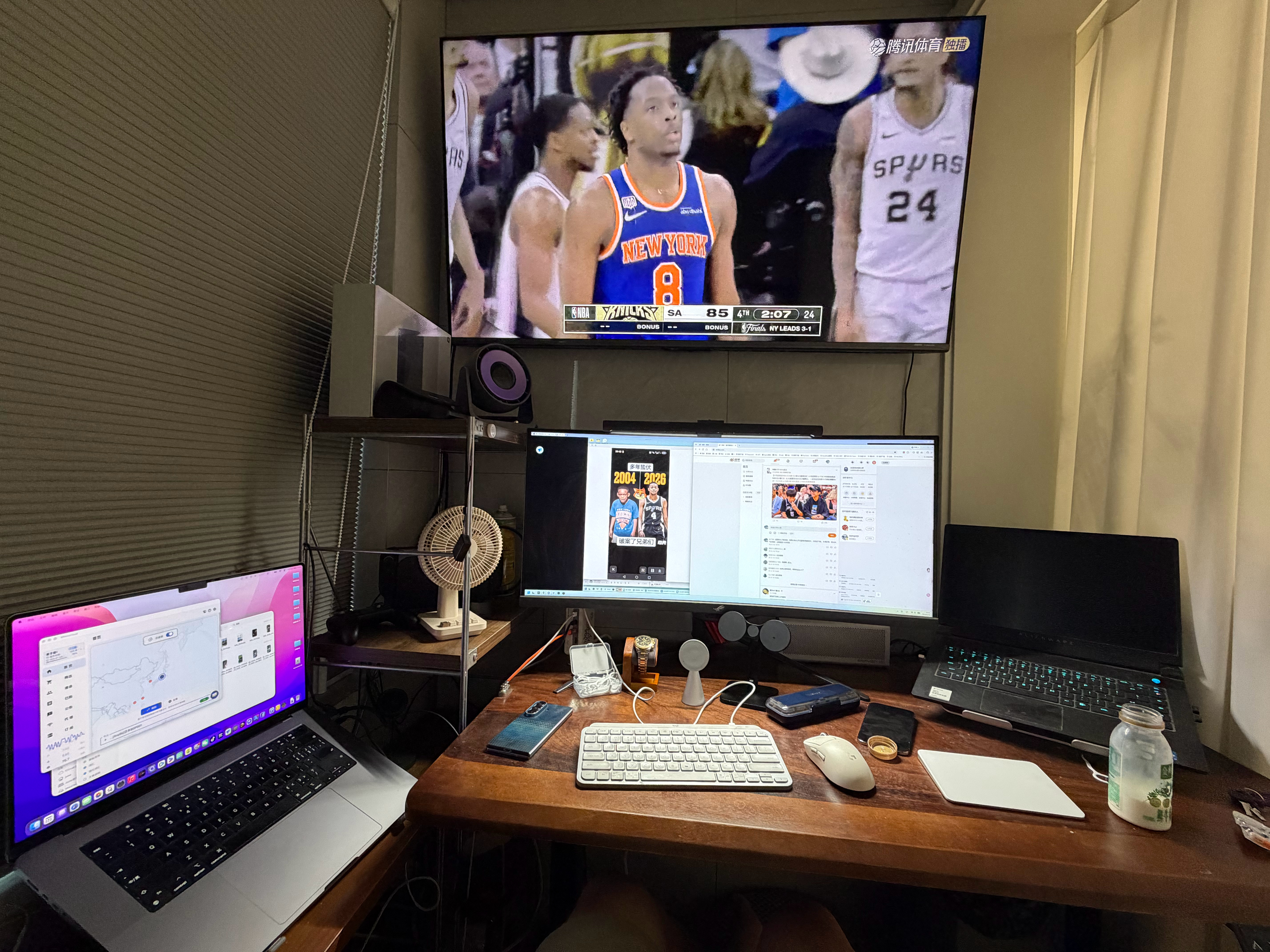尼克斯牛逼，布伦森都43分了 NBA总决赛