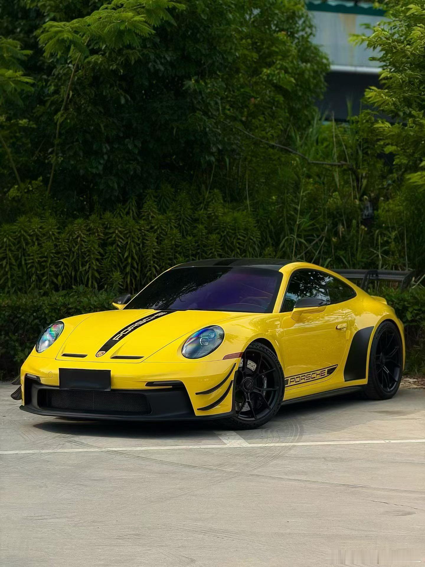 保时捷992 GT3，美规、23年上牌/三千公里/靓货，verus风刀/大尾翼/