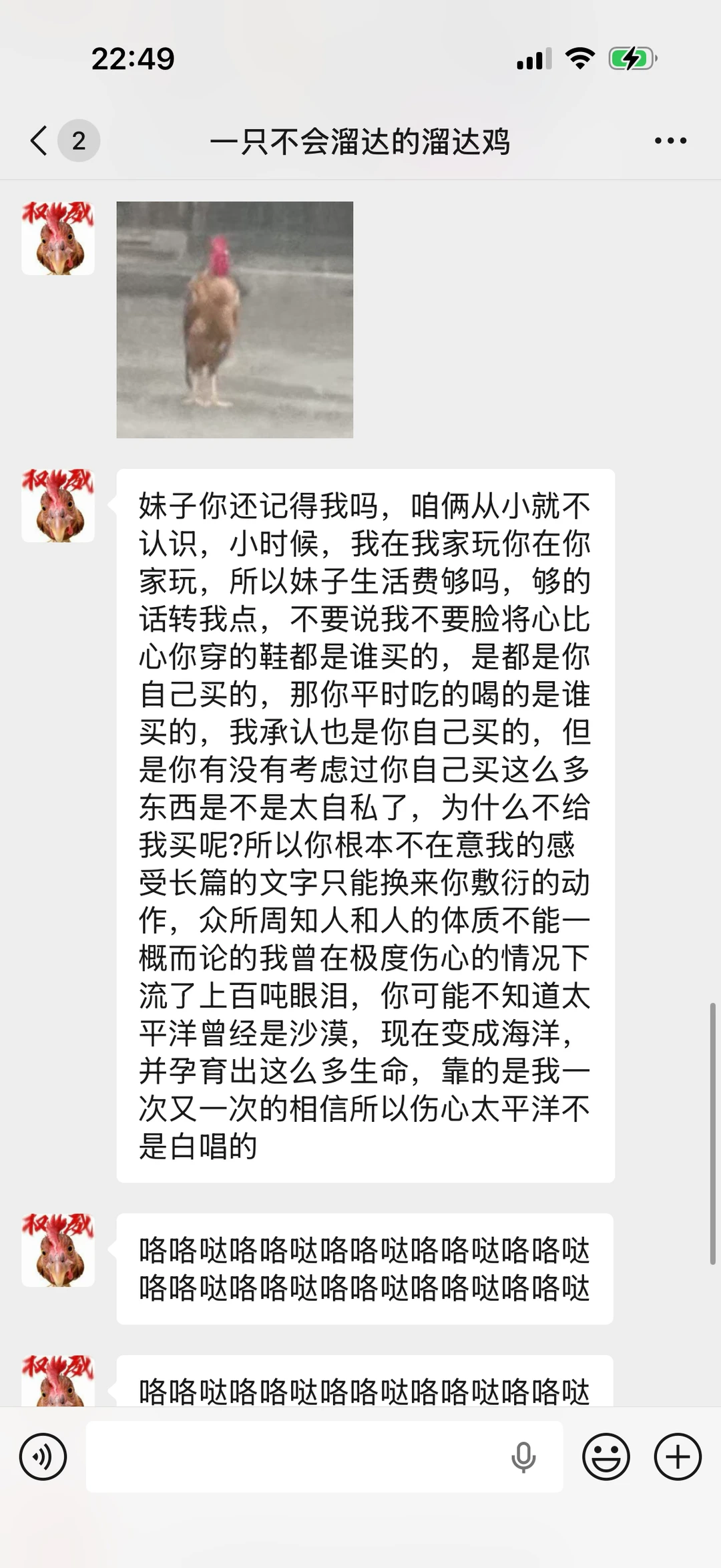 给诡秘点了只🐔被骂了两个小时好无助