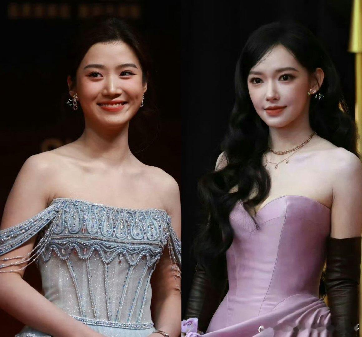 卢昱晓、程潇今日盛典活动红毯生图 