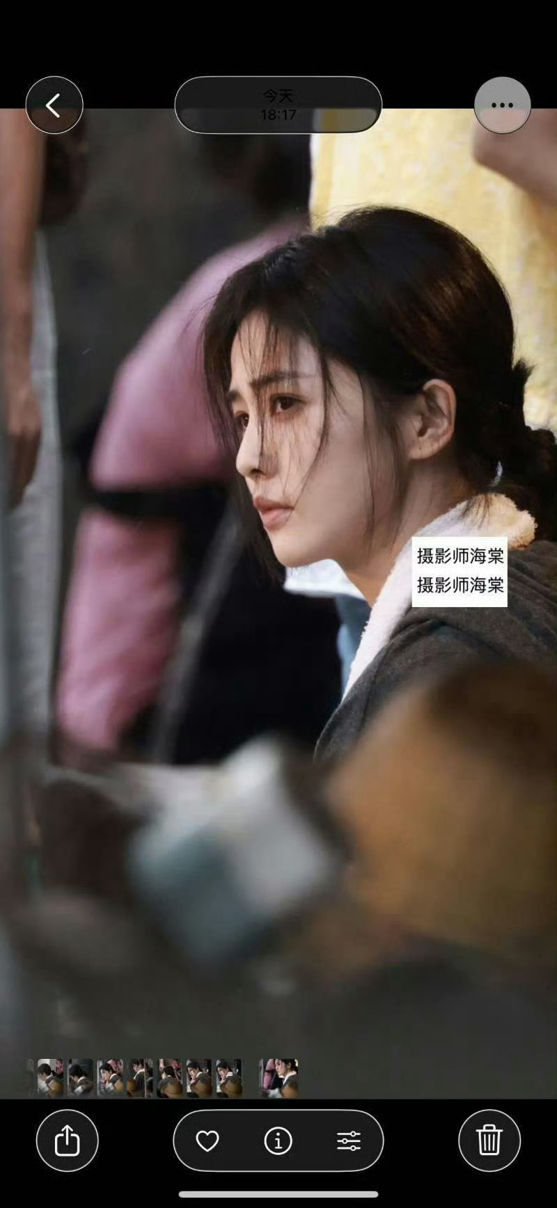 王韵娜女神就继续这么百变吧我先去腾讯视频预约《开到荼蘼》了白鹿广东凉鞋