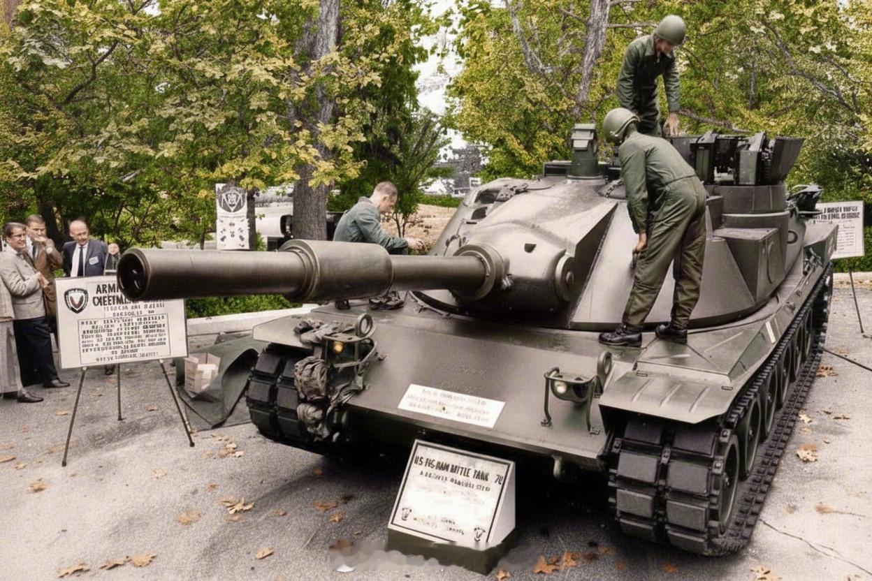 烽火问鼎计划 1967年10月，一辆MBT-70坦克原型车在华盛顿特区美国陆军协
