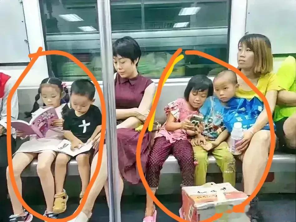 两位母亲，两种阶级
两位孩子，两种人生