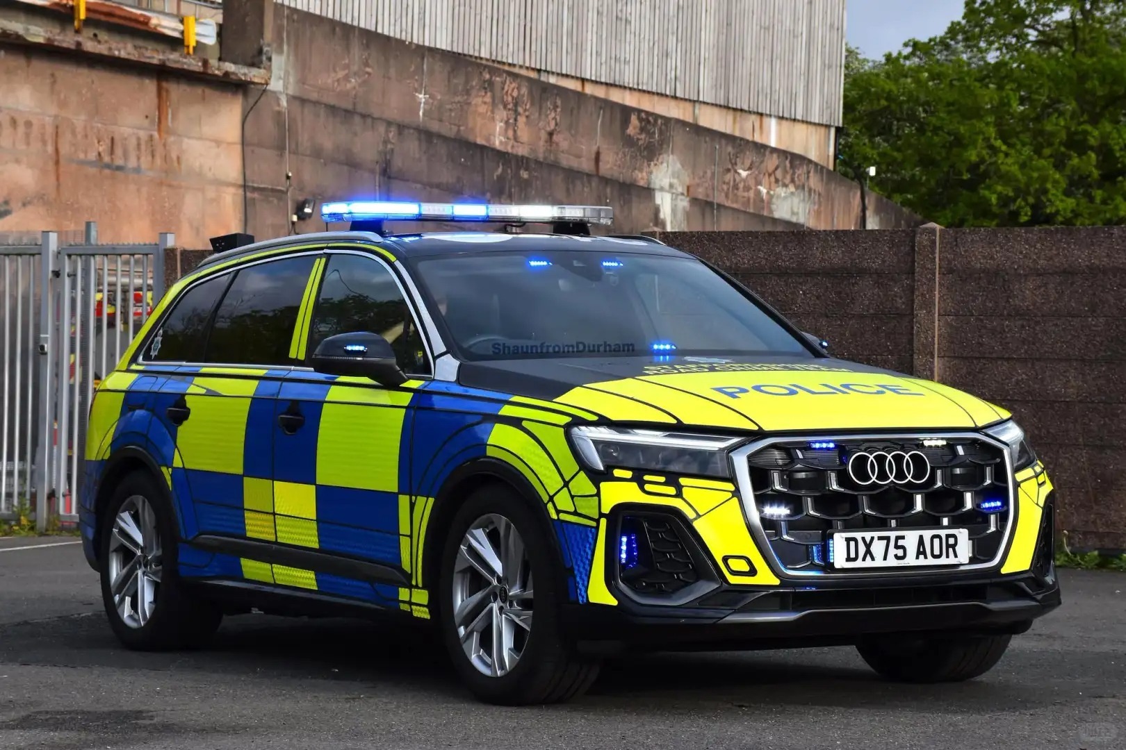 特殊车辆 奥迪Q7英国警车 
