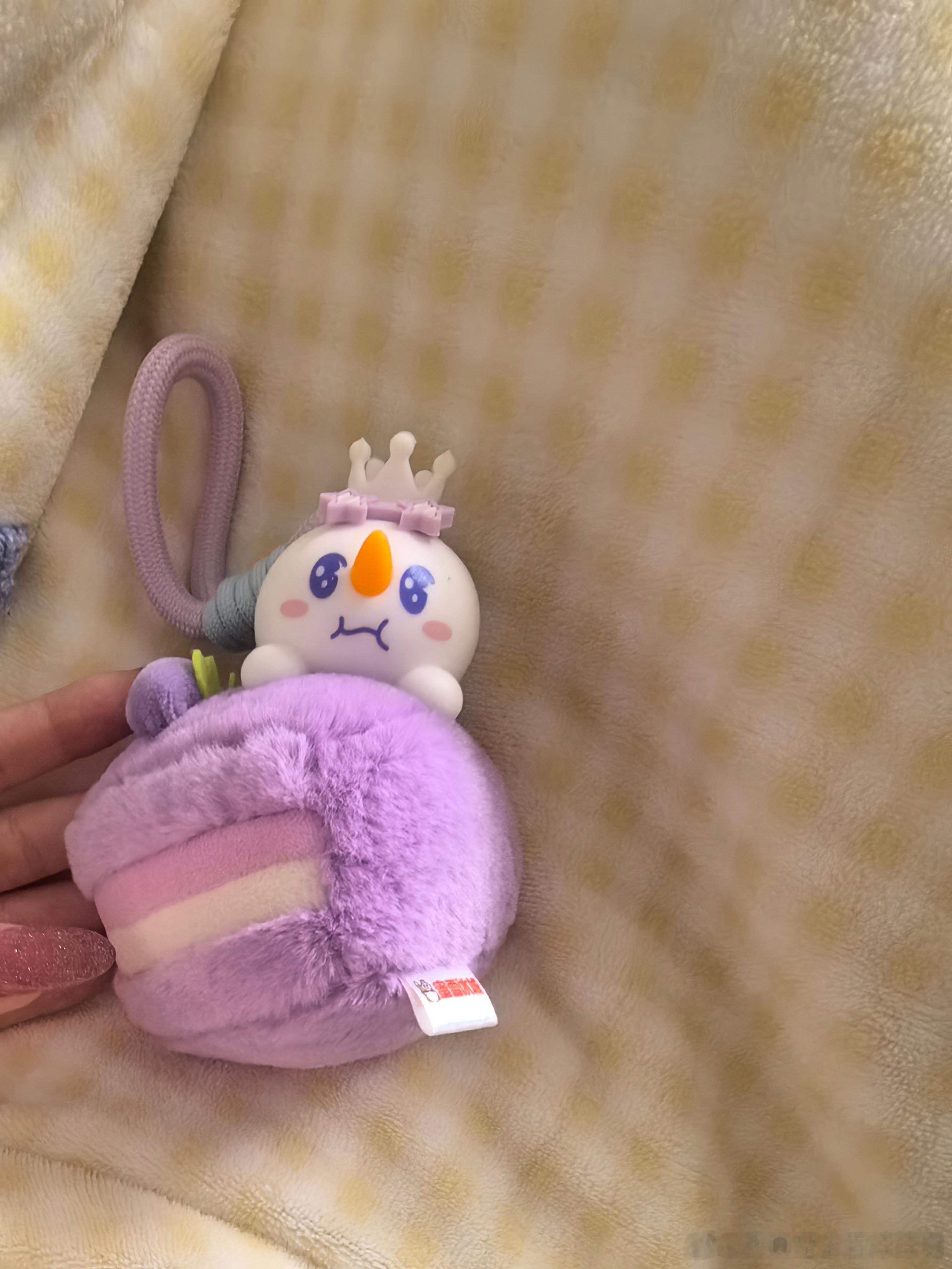 才想起来拆铮送的盲盒我的是紫色哒 