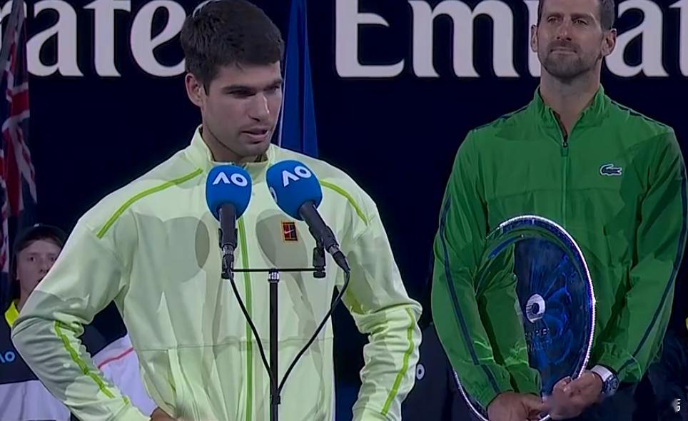 澳网2026阿尔卡拉斯实现全满贯阿尔卡拉斯大满贯第7冠 阿尔卡拉斯澳网夺冠 阿尔