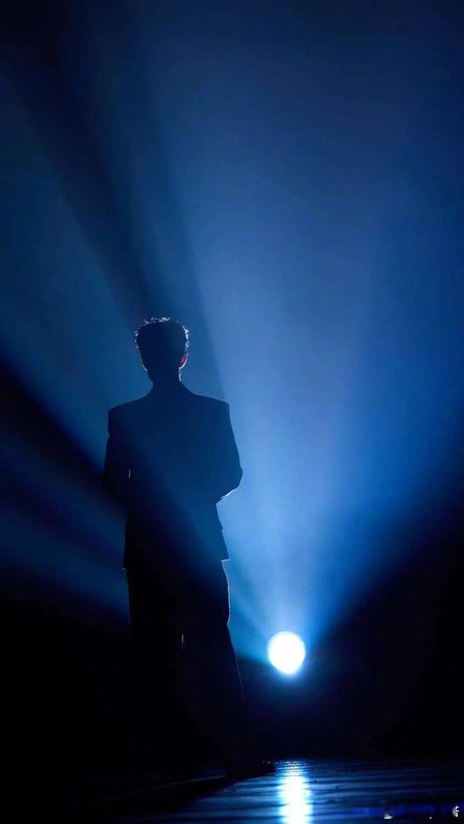 肖战逆光挺拔背影肖战网络视听盛典物料 肖战网络视听盛典物料惊喜掉落啊要被肖战这逆