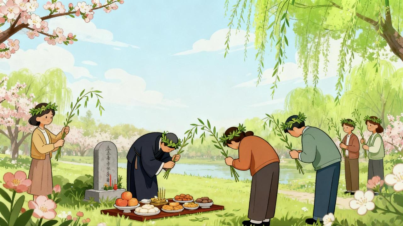 投稿

水调歌头·清明祭祖
文/王敬平

冷食近荒陌，宿草没坟阡。
儿孙垂泪祭奠