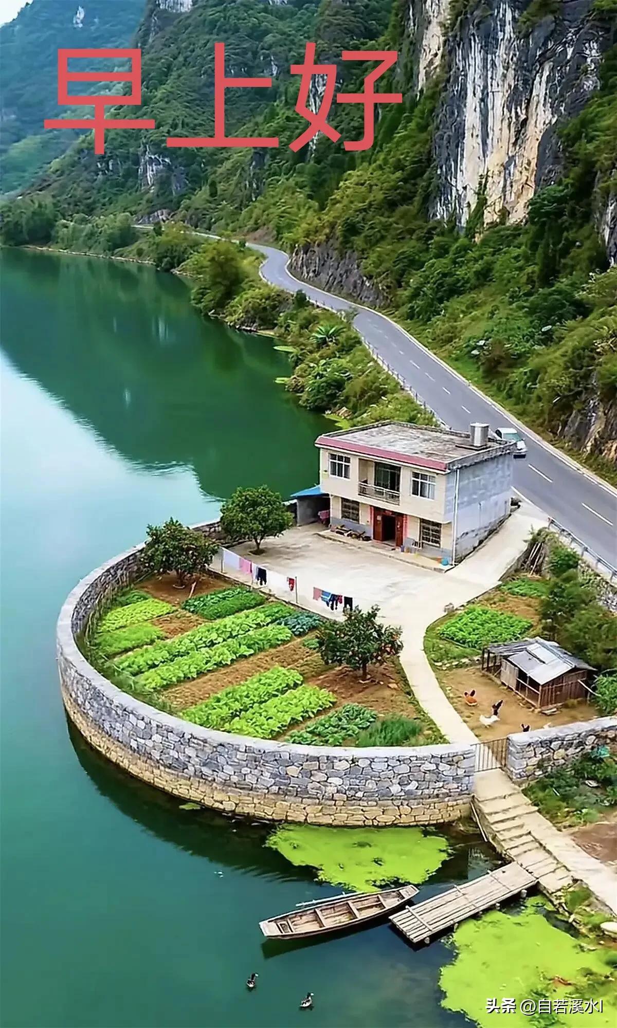 晨光乍现，思念上线，愿温柔与好运一直围着你。