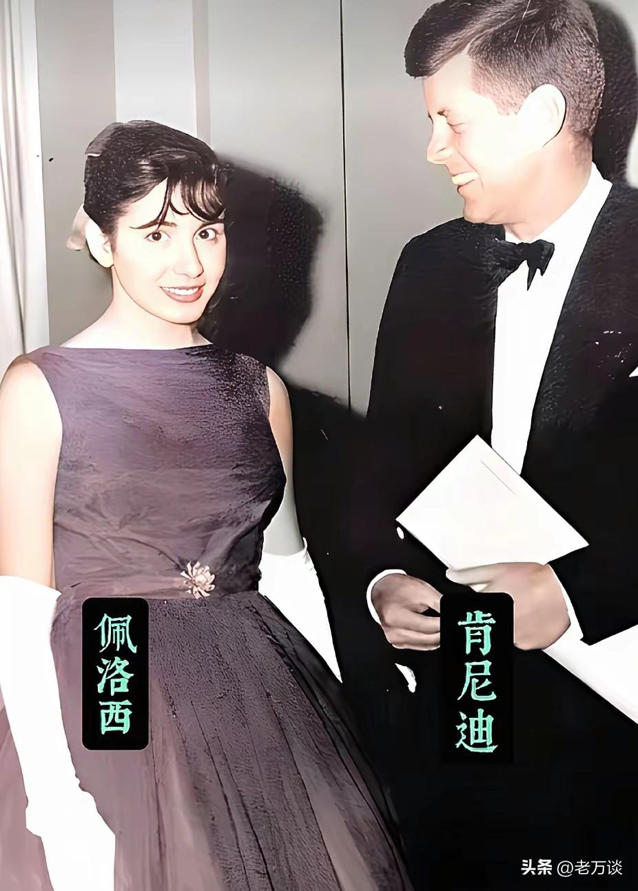 美国前议长佩洛西年轻的时候也是美人胚子，即使放在东方也是顶级美女，当初她跟随家人