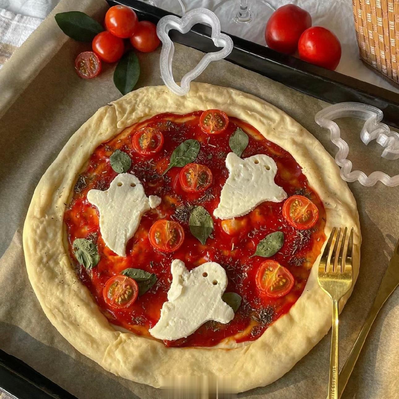 #万圣节氛围感美食#很喜欢每年万圣节ig上po的限定食物，小鬼和南瓜都好可爱好可