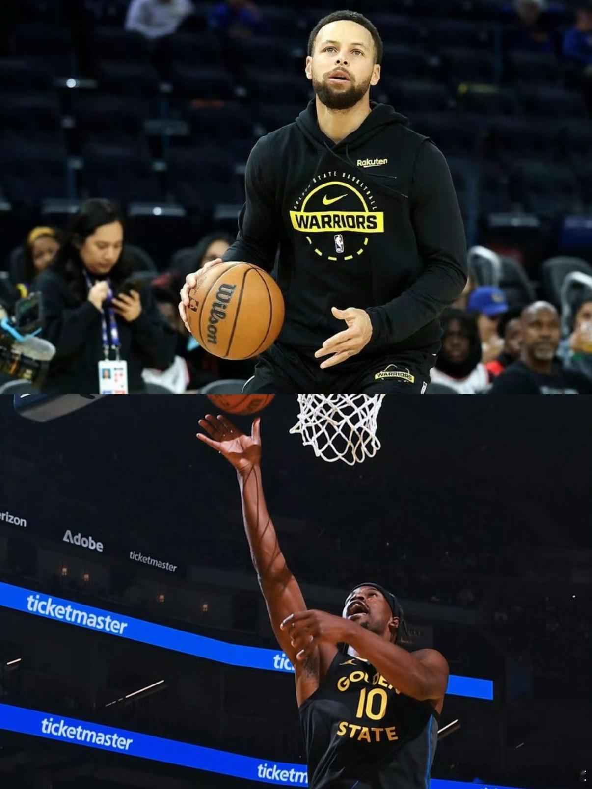 热火vs勇士nba常规赛，波杰姆斯基24分、库里19+11助，巴特勒伤退成转折，