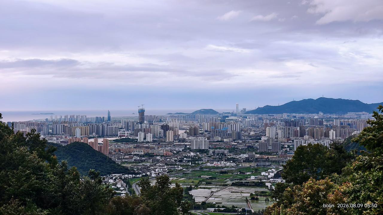 浙江鳌江高清航拍图