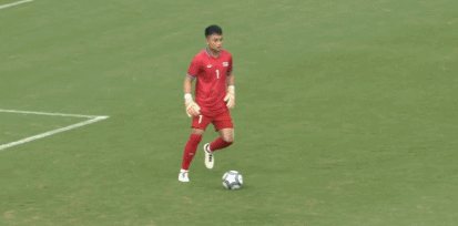 这个算不算打假球？

杭州亚运会1/8比赛，伊朗U23对阵泰国U23第14分钟，
