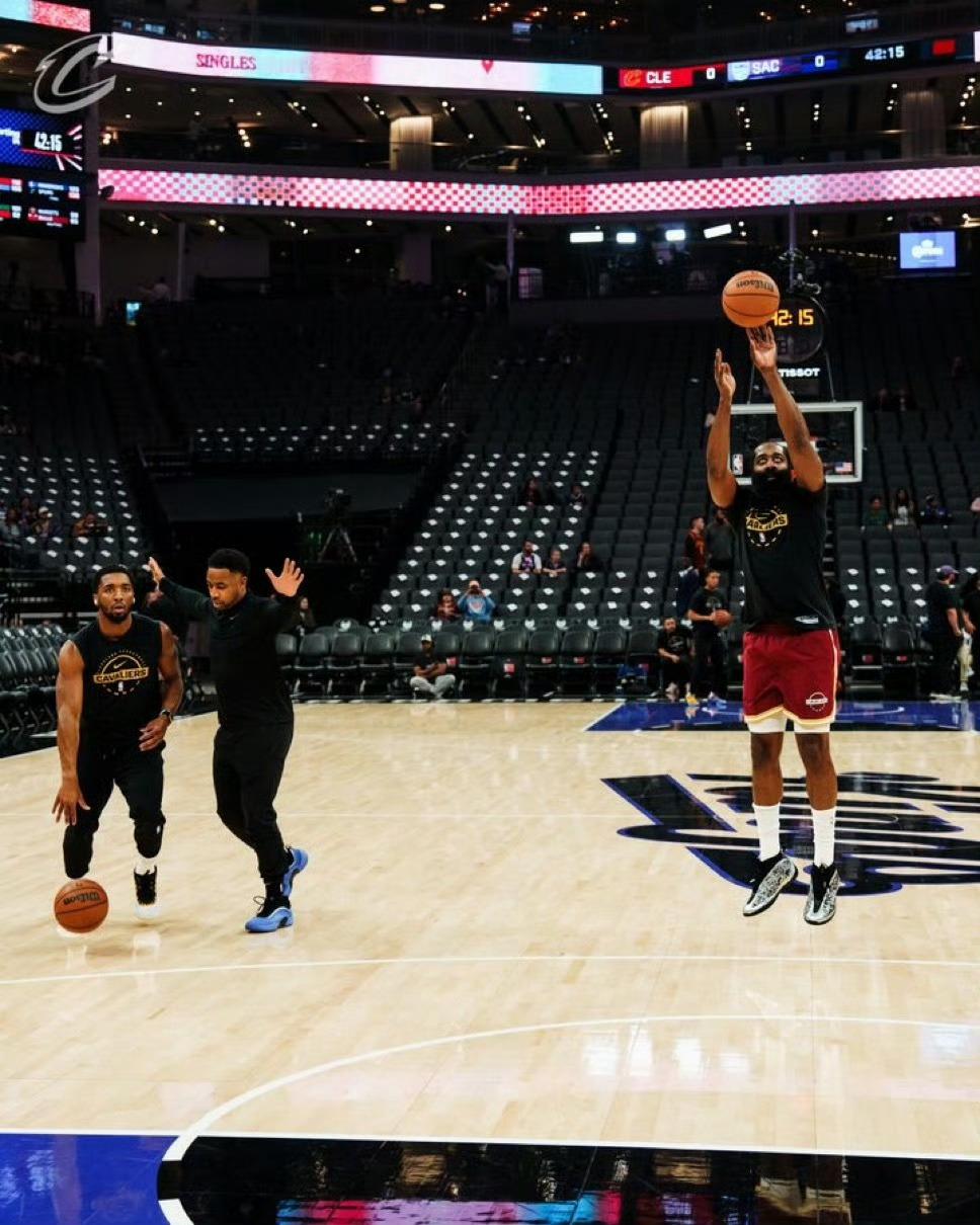 nba现役最壮后场组合？骑士vs国王