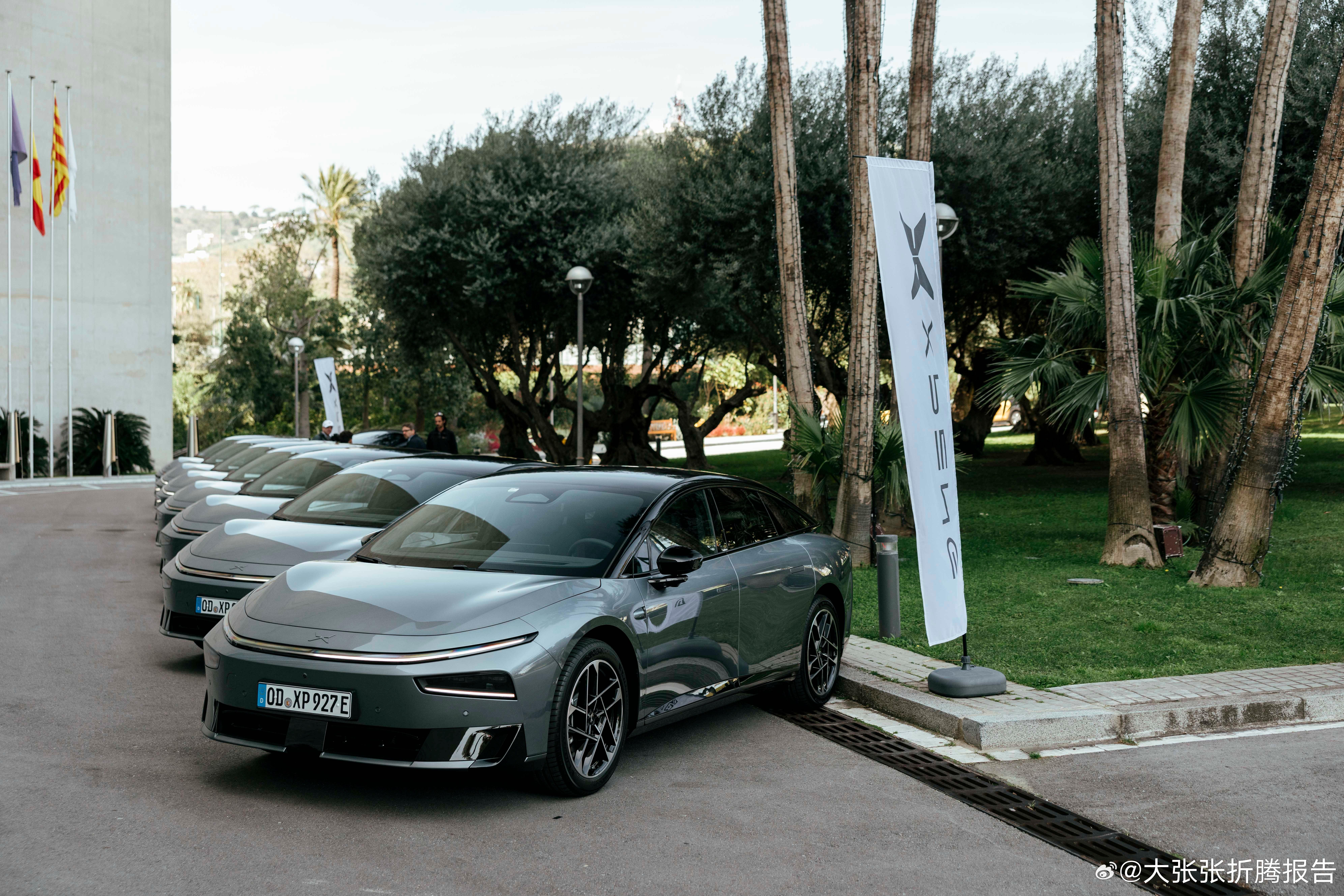 外媒称小鹏P7+将冲击欧洲高端品牌新款小鹏P7+欧洲试驾 新款小鹏P7+在欧洲开