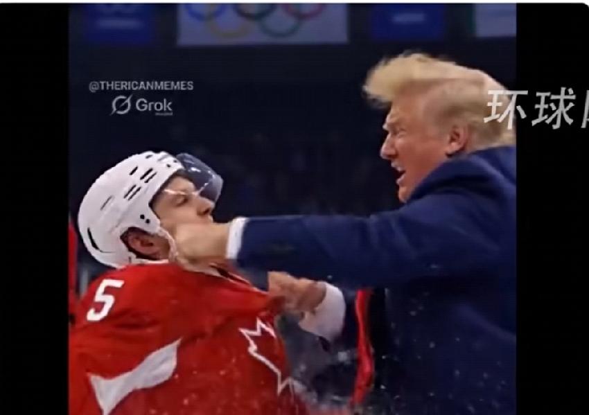 特朗普“狂殴”加拿大运动员，谁的脸面碎了一地？

不疯魔，不成活。继开飞机投大便