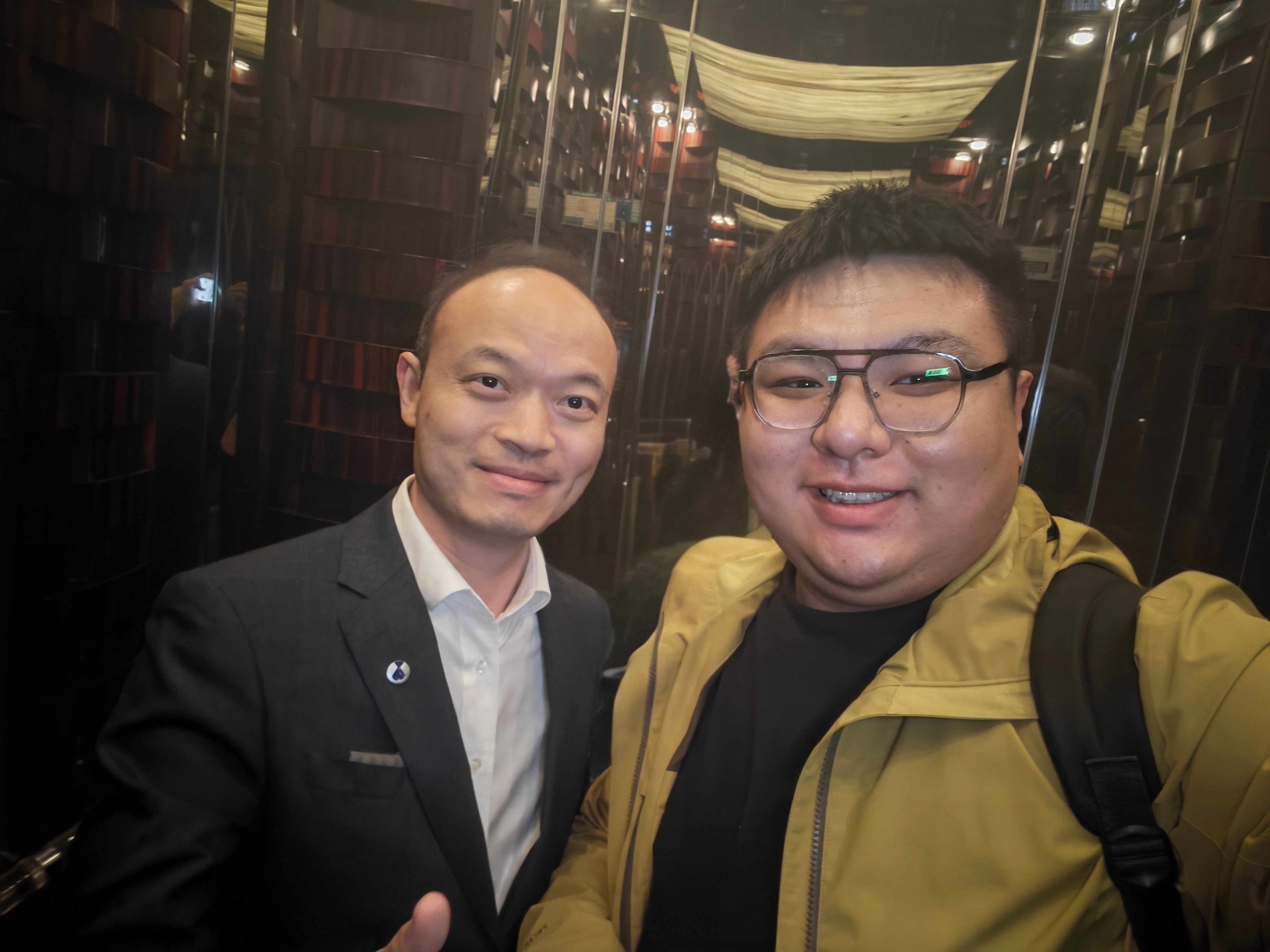 来得早不如来得巧，刚办理完入住就遇到了李慧总明天去体验一下腾势Z9GT的超凡性能