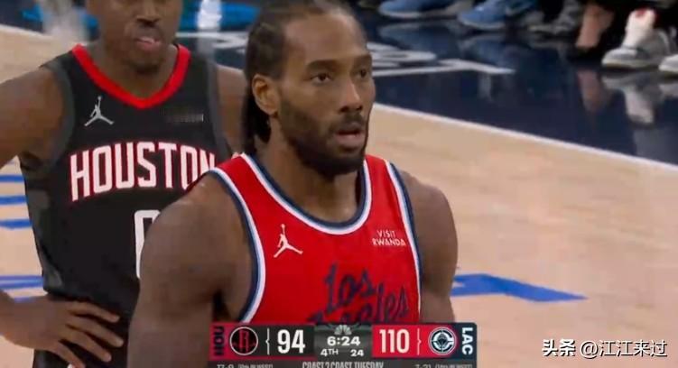 科怀伦纳德41分8篮板5助攻！得分赛季新高，快船118比96战胜快船！詹姆斯哈登