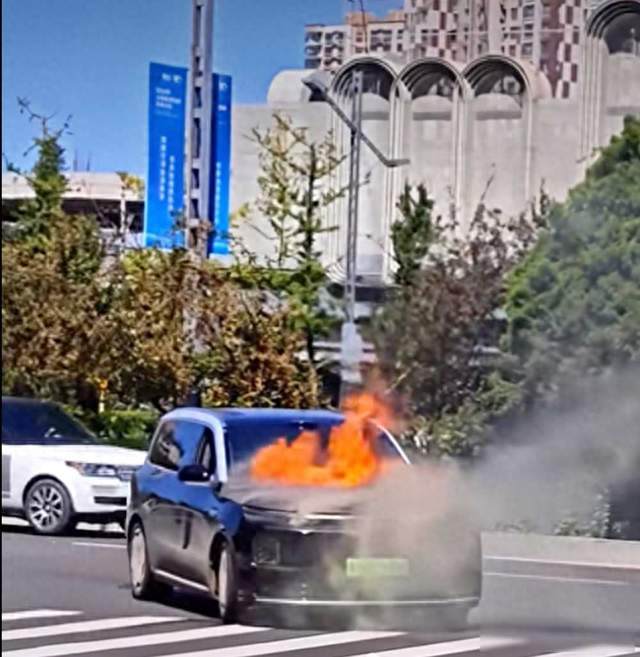 零跑D19太原街头起火，上市仅4个多月，客服称非电池部位