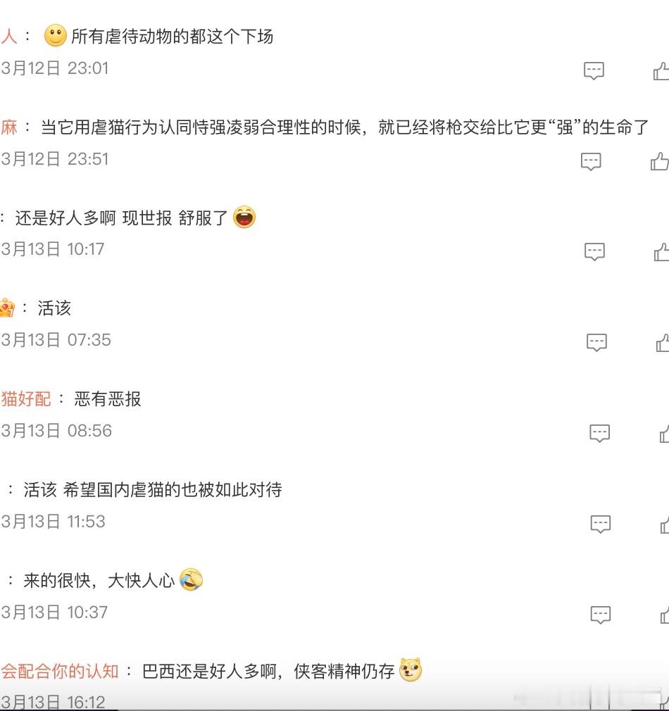 巴西自己国内虐待动物日益严重，却咸吃萝卜淡操心。极端猫犬保护组织能在那地方轻松容