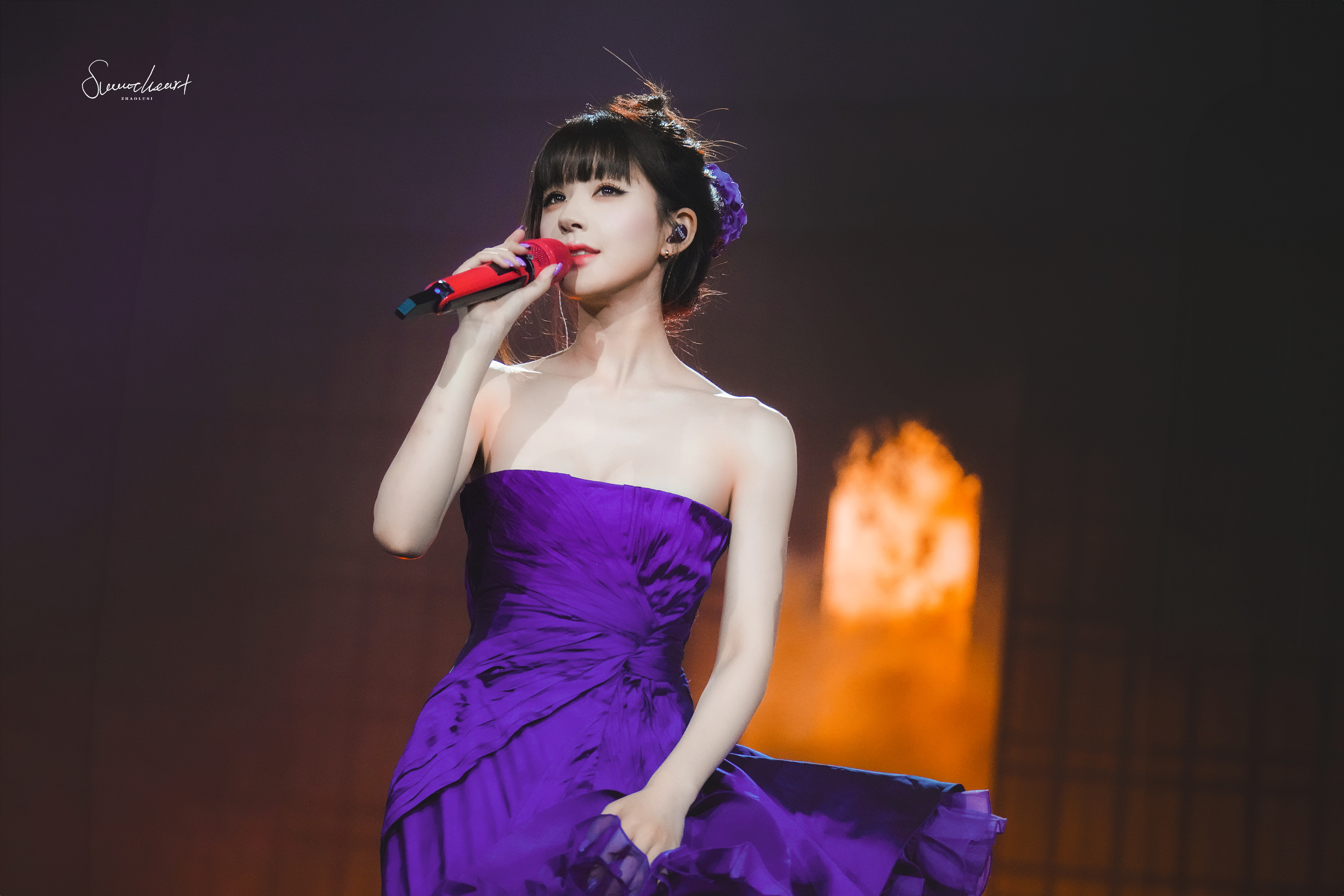赵露思StayRomantic澳门演唱会 💜赵露思
