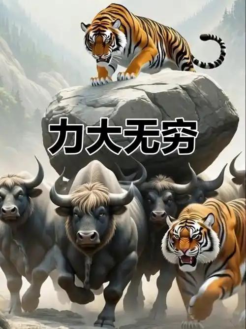 上联：九牛二虎
下联：请赐[作揖]