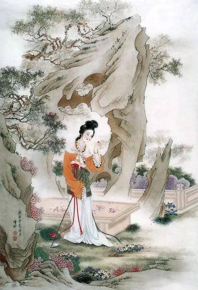 红楼梦工笔年画欣赏
