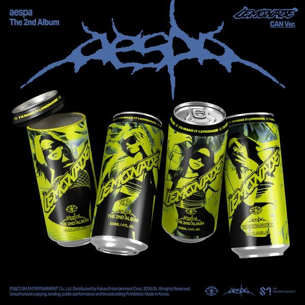 aespa《LEMONADE》首日最终销量：842,534位列自身专辑首日销量第