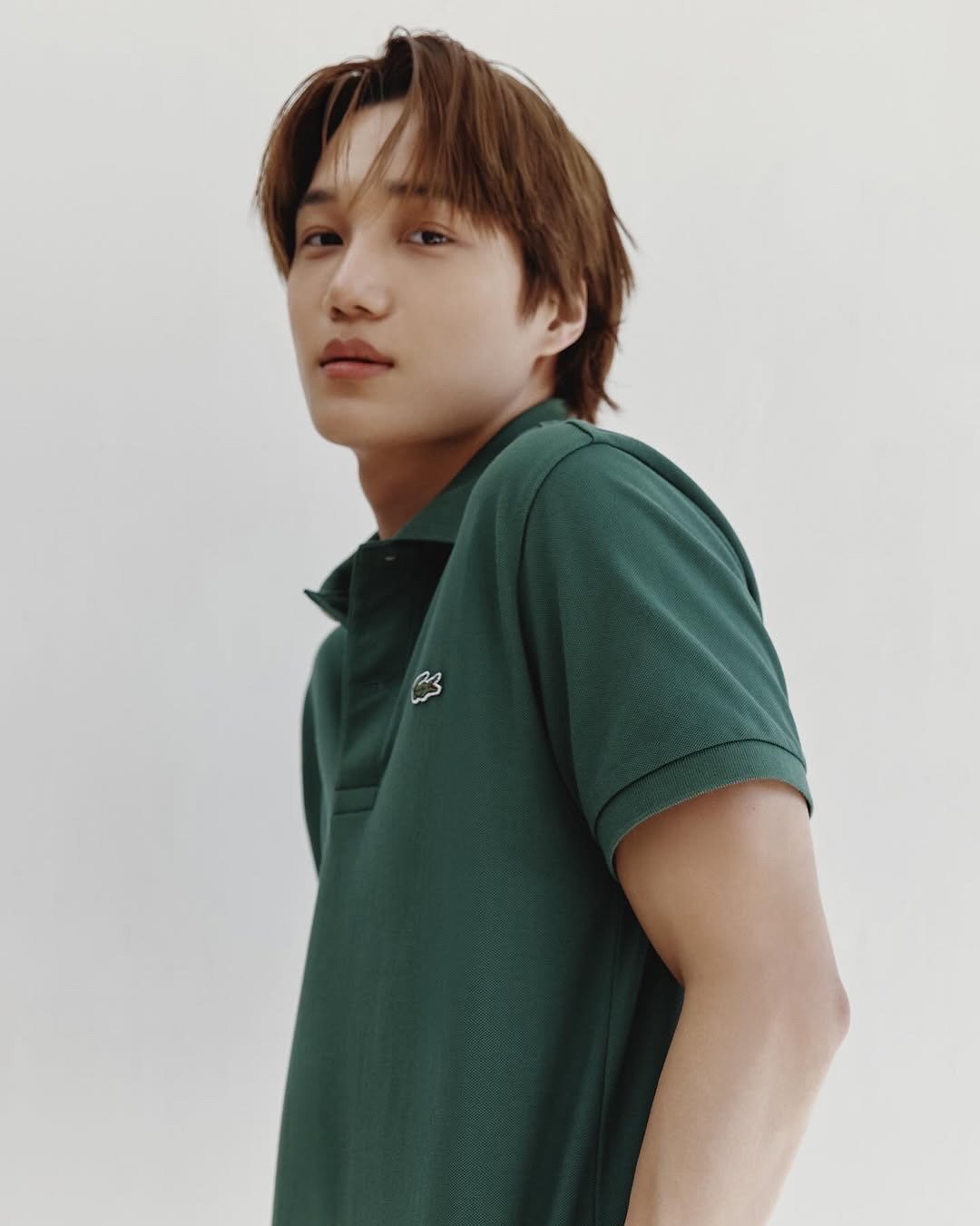 EXO金钟仁官宣Lacoste新品牌大使🐊🐻 