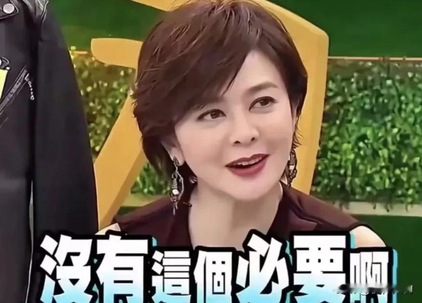 蔡康永问关之琳，“你是不是一辈子没有自己追过别人？”
关之琳说:“没有这个必要啊