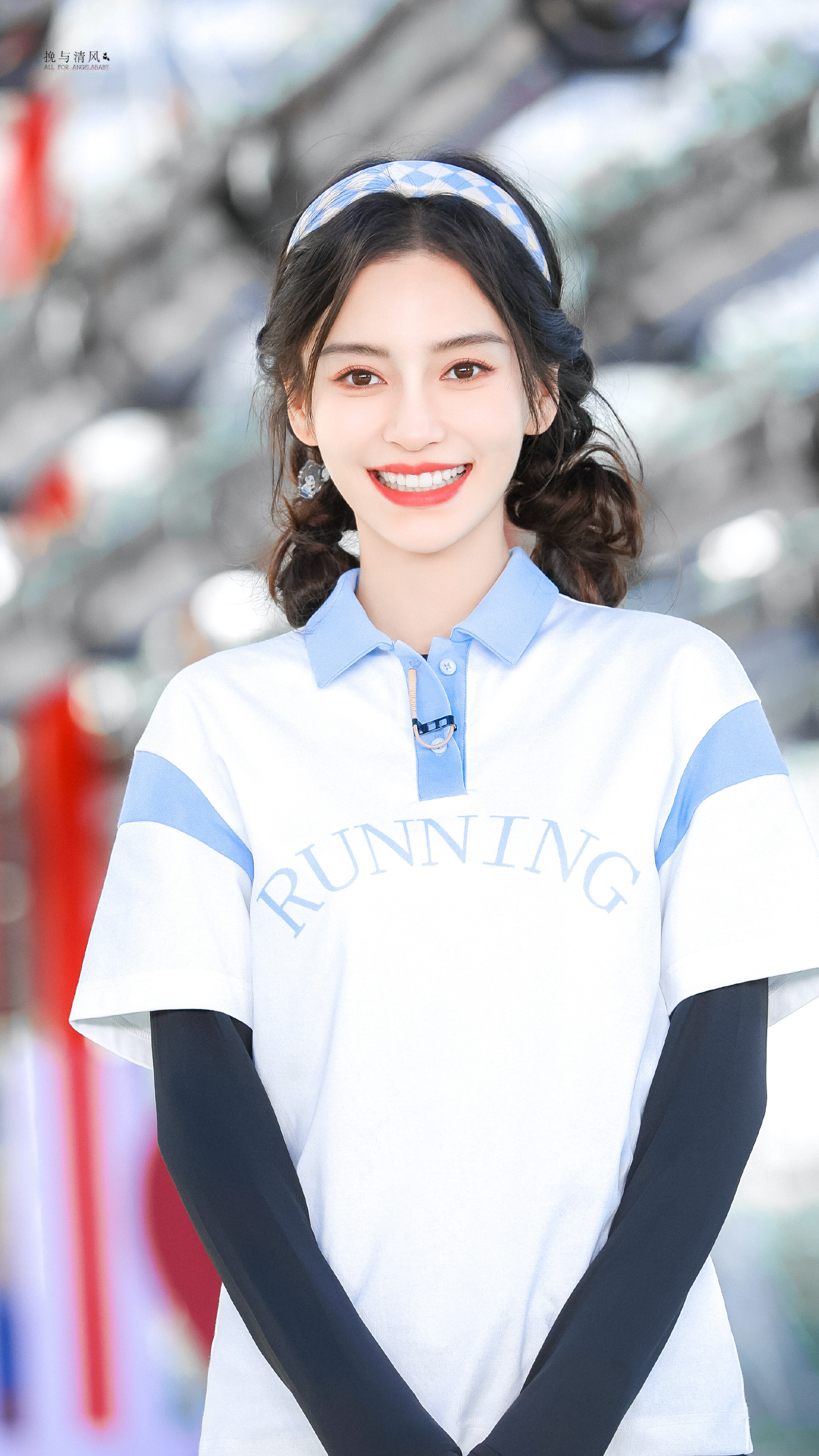 angelababy uimo首位全球品牌代言人杨颖 “ 铃挡遇风响，见你心乱撞