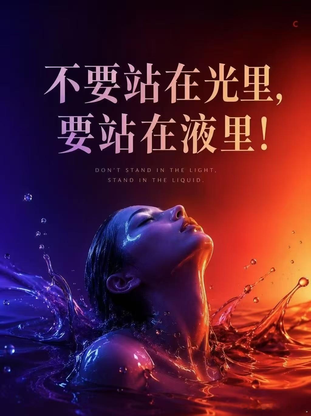 光着站在液里？ ​​​