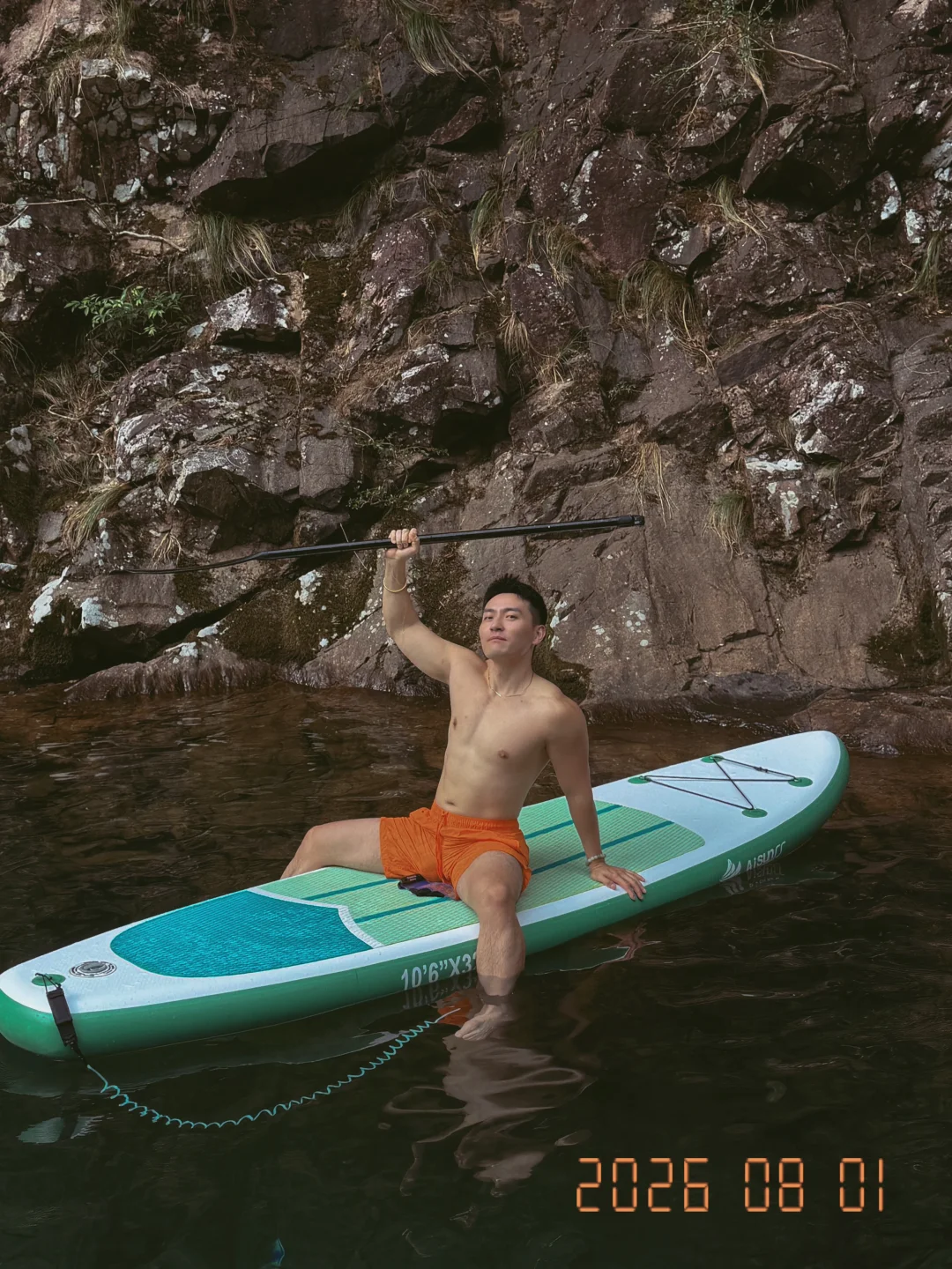 这种桨板，我也玩上了！💦