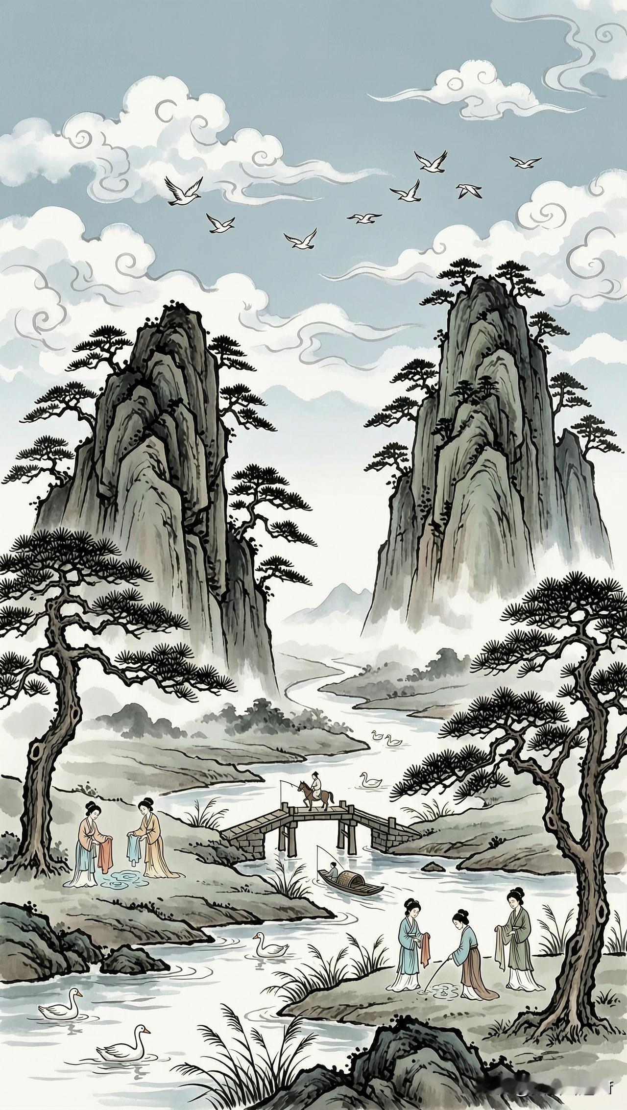武夷山大王峰，王女峰风光
