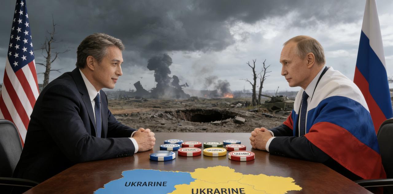 美俄刚谈5小时没结果，却默契绕开基辅谈领土，特朗普一边喊“促和”，一边让女婿掺和