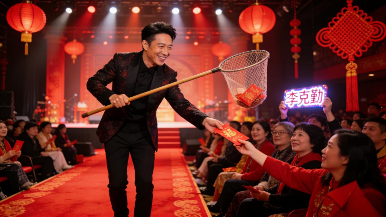 笑翻全场！李克勤演唱会用捞网收红包，海外年味拉满太接地气
 
2026马年新春，