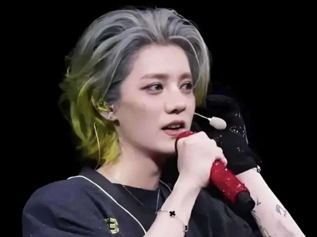 一组鹿晗演唱会的图片在网络上流出，引发了广泛的关注和讨论。

照片中的鹿晗，与昔