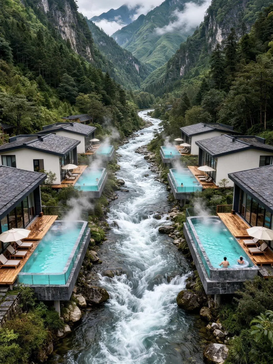 南昆山📍新开de山野温泉别墅小院！3•11后🈳！