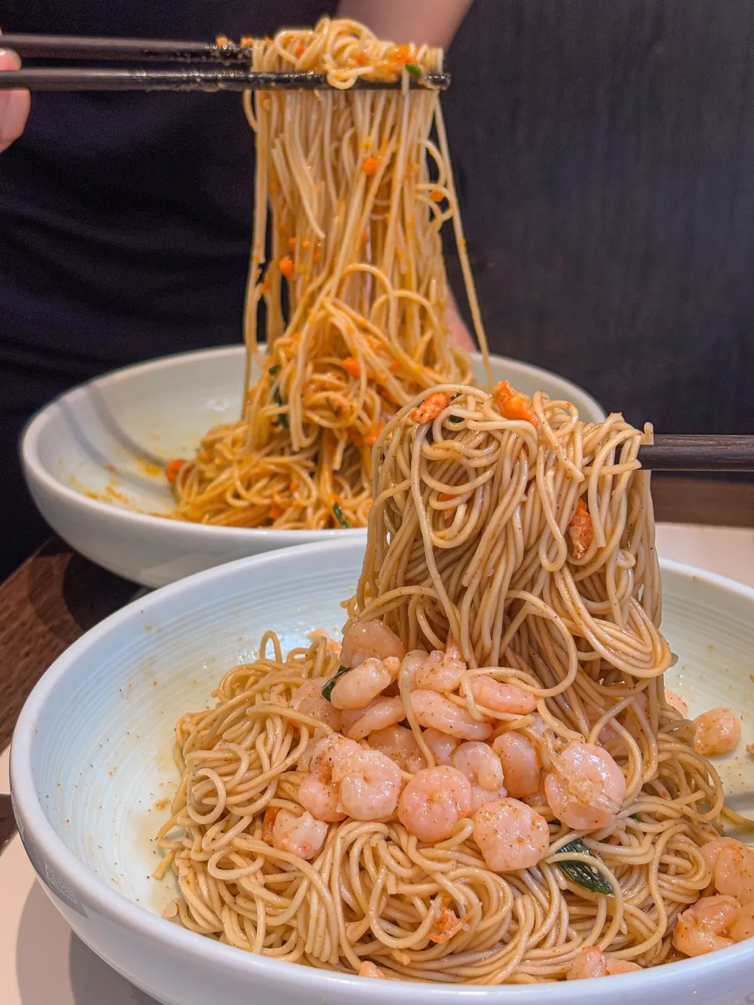 这一口蟹黄面真的谁吃谁迷糊🍜