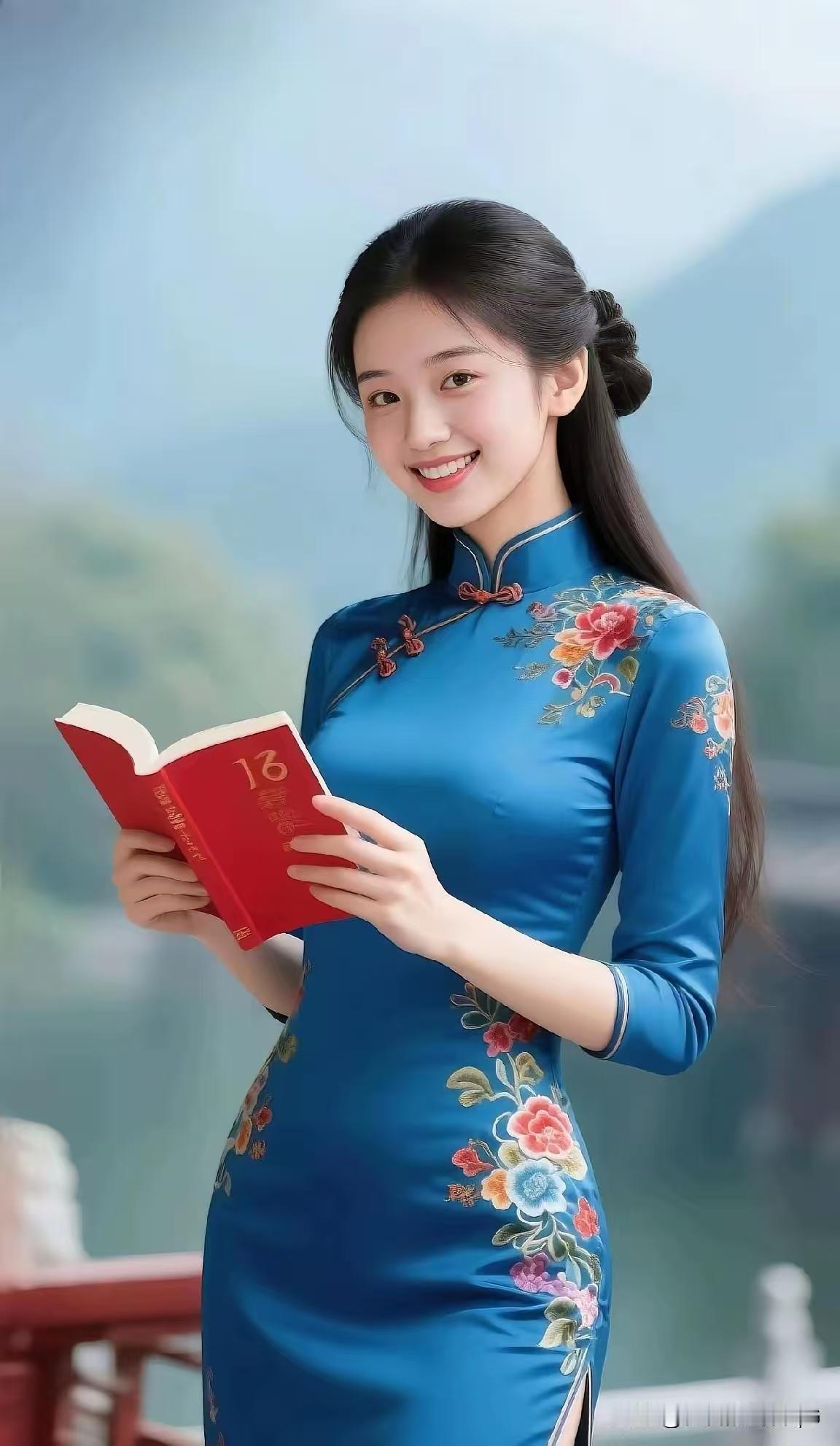 塞鸿秋·读书养性 
诗书难换红尘富，
清篇独养精神足。
横穿今古开尘目，
融通思