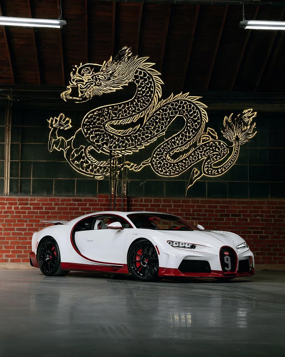 美国🇺🇸华人最帅一台Bugatti Chiron Super Sport