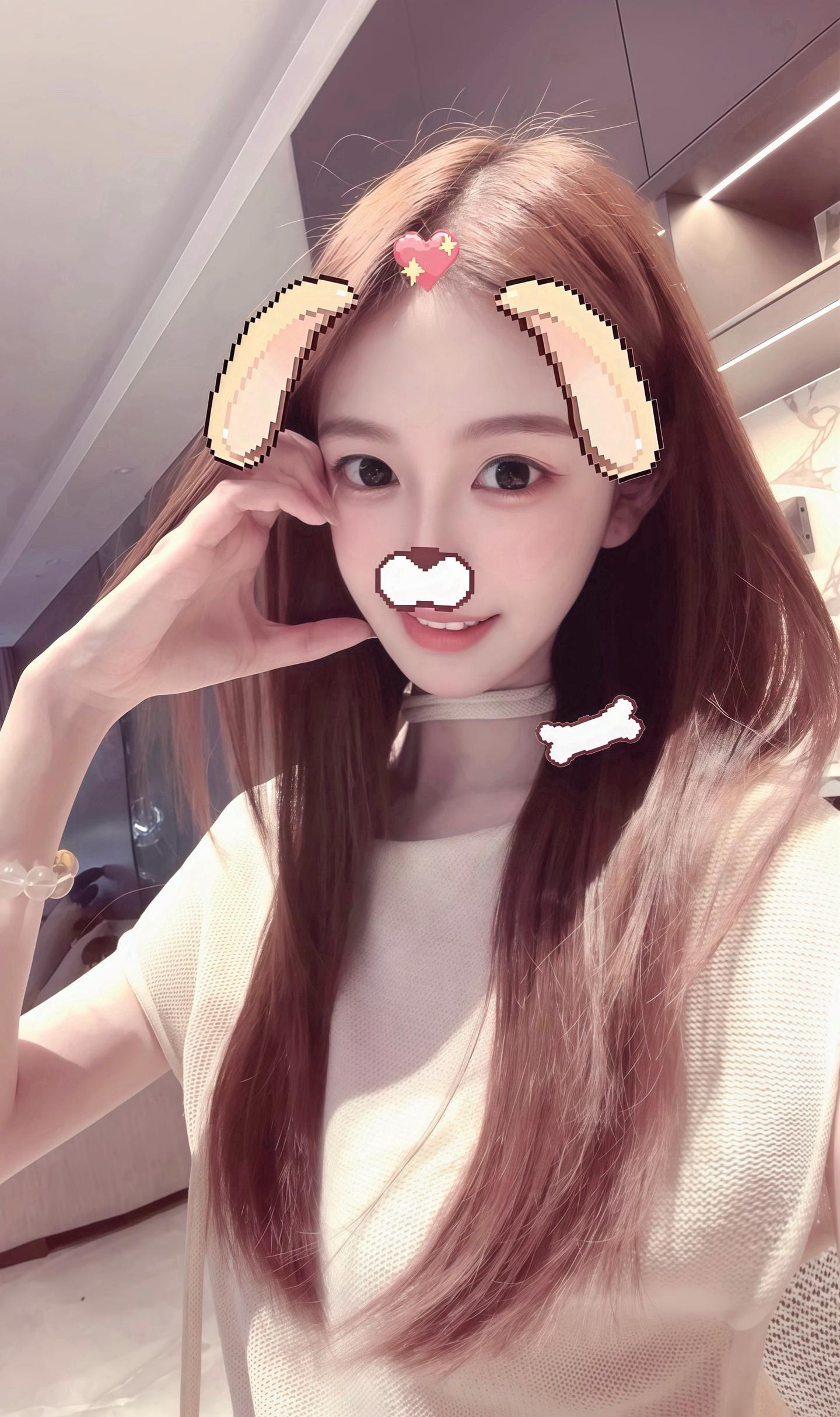 腼腆害羞内向社恐文静小女生